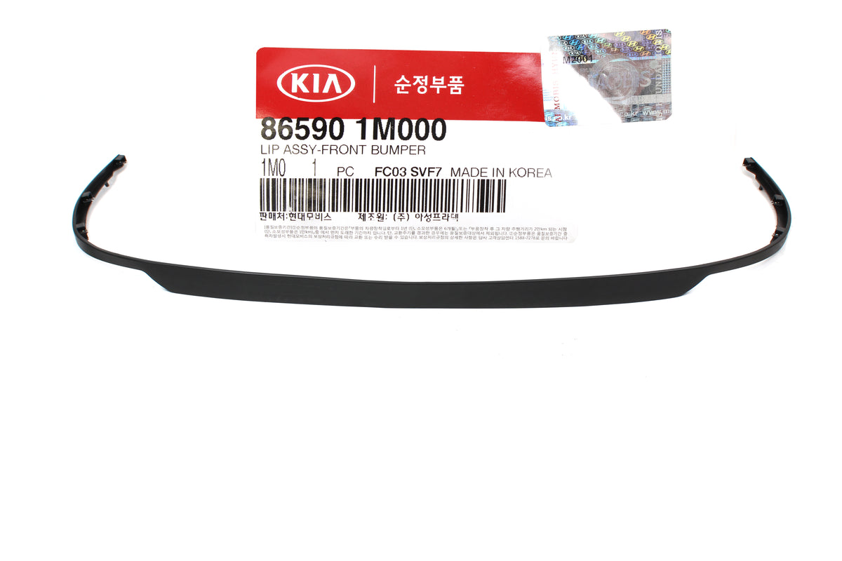 OEM Front Bumper Lower Lip Spoiler Deflector for 10-13 Kia Forte 865901M000