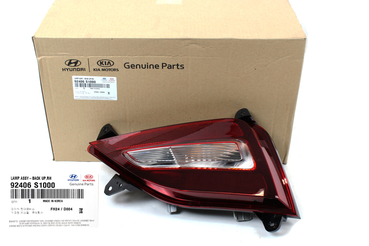 OEM Rear Bumper Backup Light PASSENGER for 19-20 Hyundai Santa Fe 92406S1000