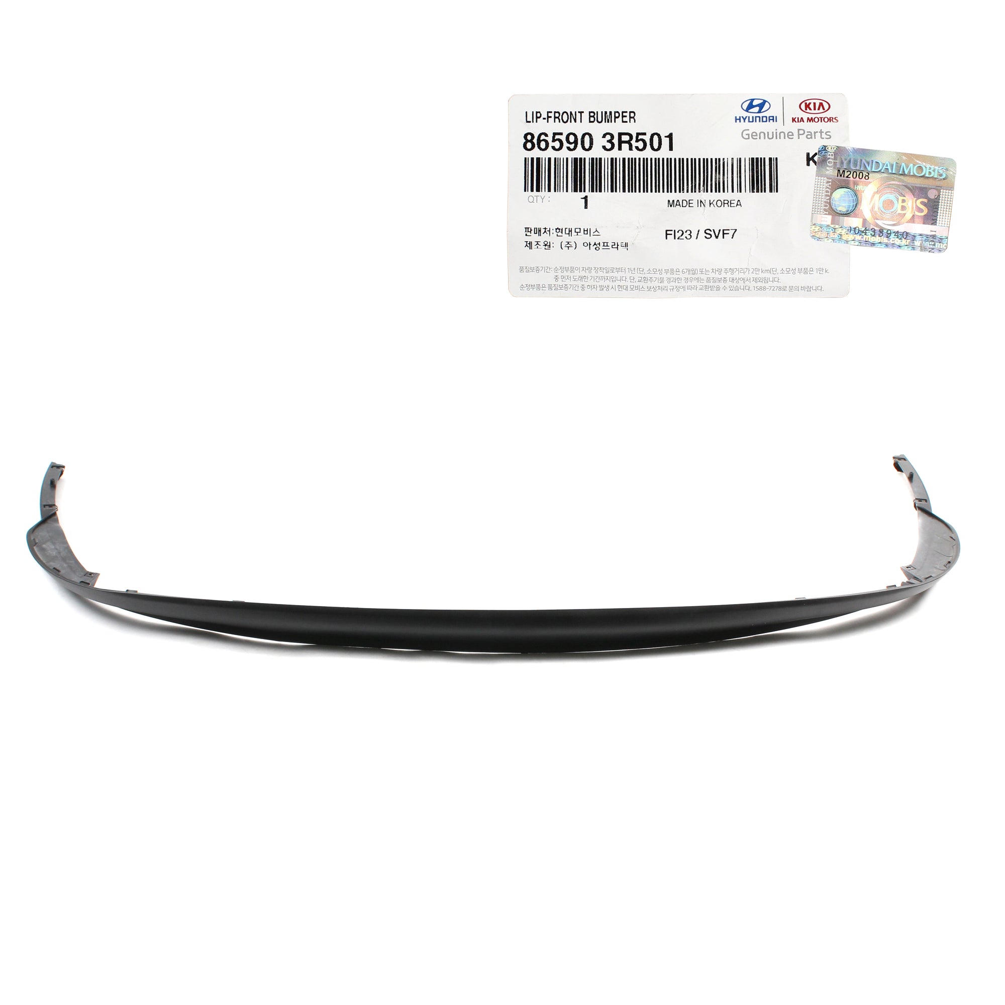 GENUINE Front Bumper Lower Lip Deflector for 2014-2016 Kia Cadenza 865903R501