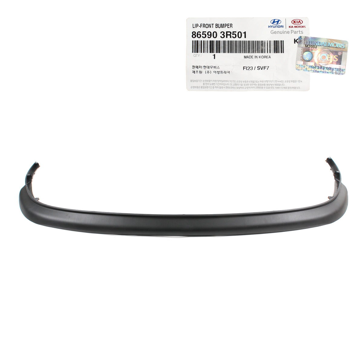 GENUINE Front Bumper Lower Lip Deflector for 2014-2016 Kia Cadenza 865903R501