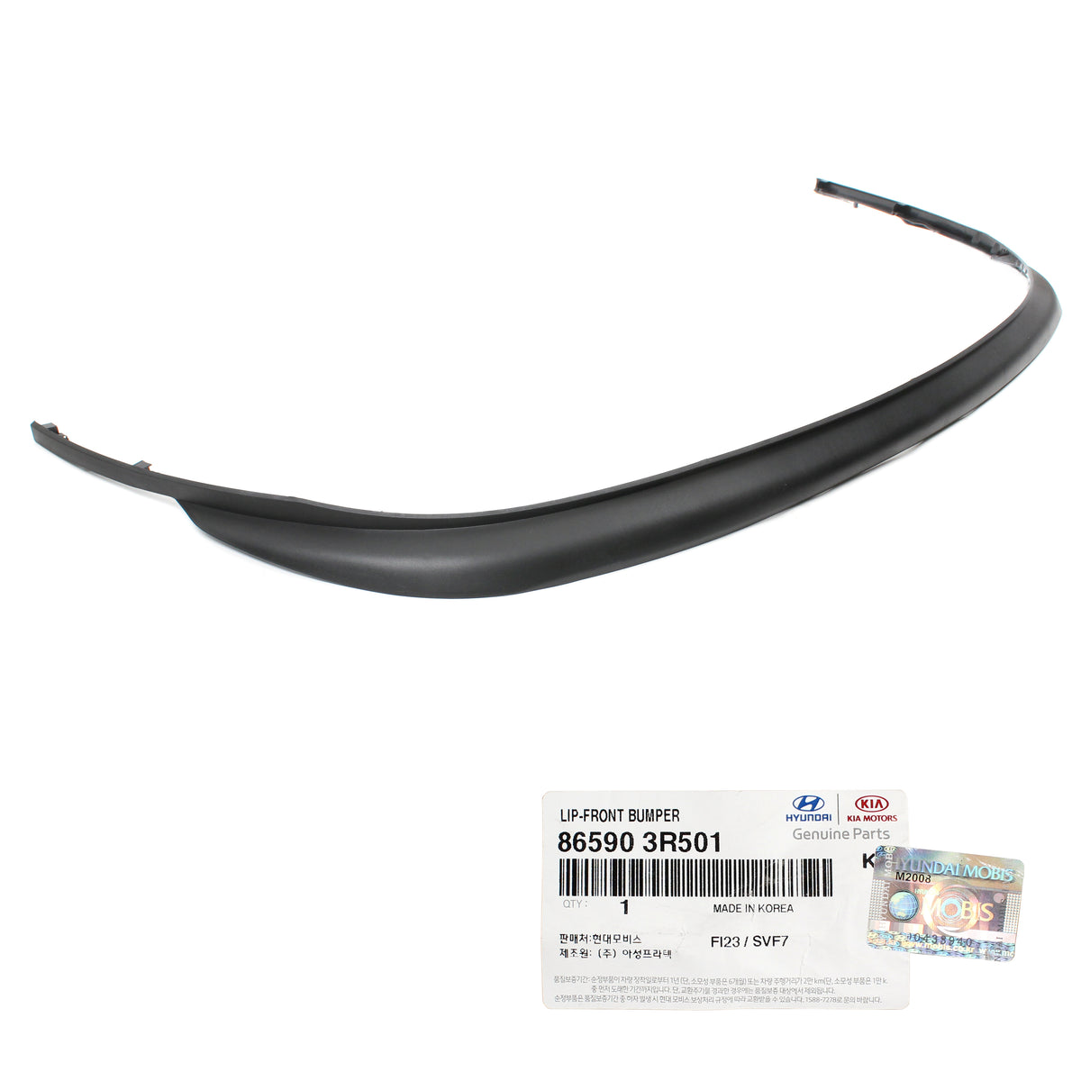 GENUINE Front Bumper Lower Lip Deflector for 2014-2016 Kia Cadenza 865903R501