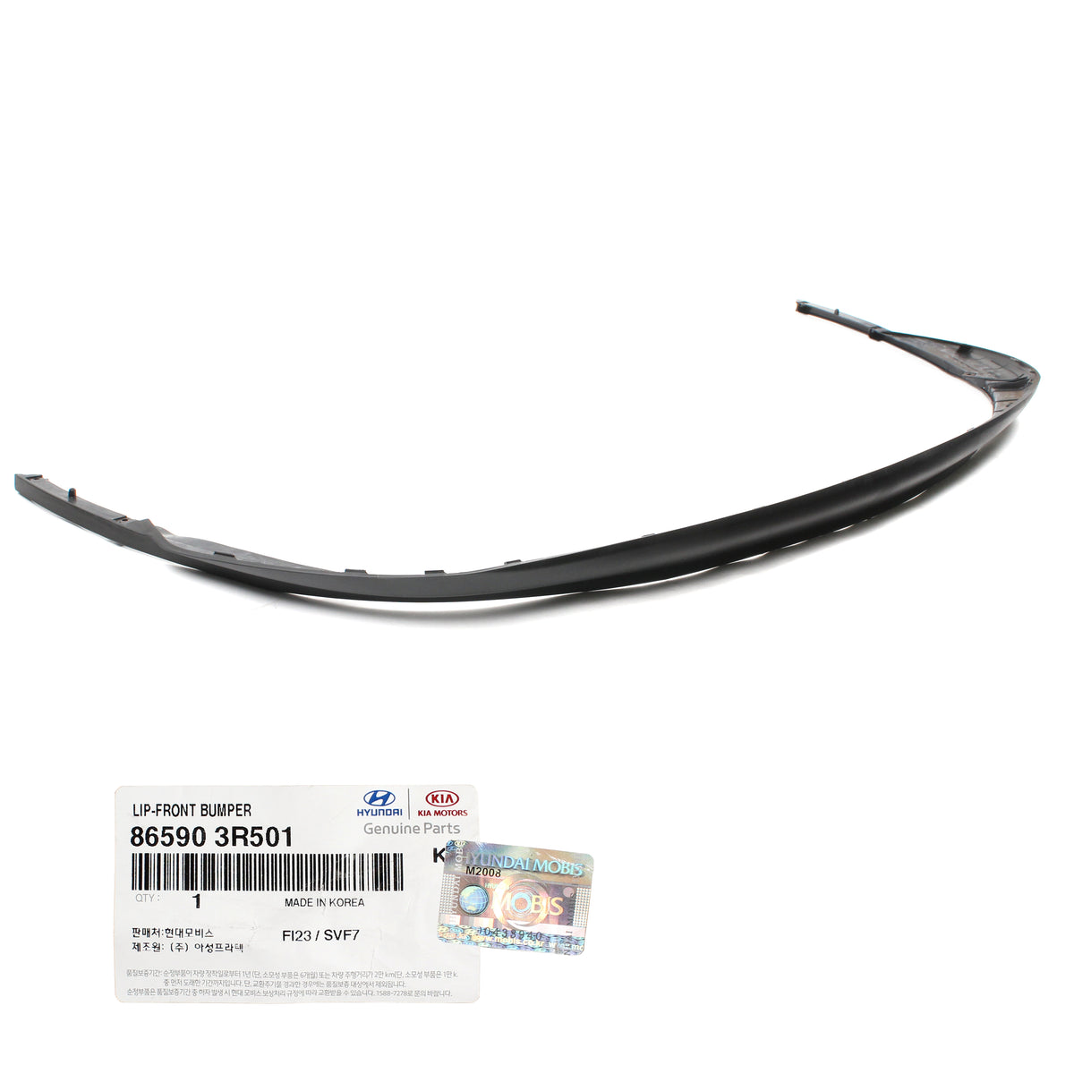 GENUINE Front Bumper Lower Lip Deflector for 2014-2016 Kia Cadenza 865903R501