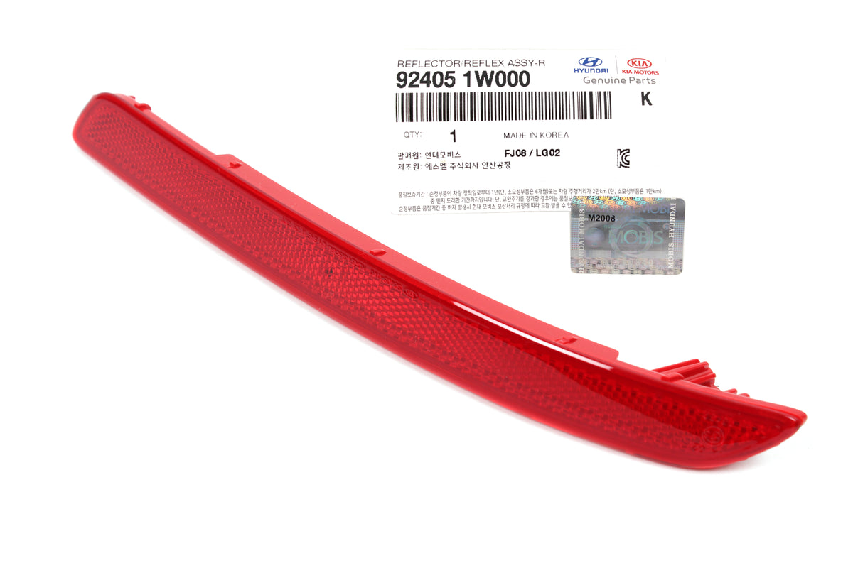 GENUINE Rear Bumper Reflector LEFT &amp; RIGHT for 2012-2015 Kia Rio Sedan