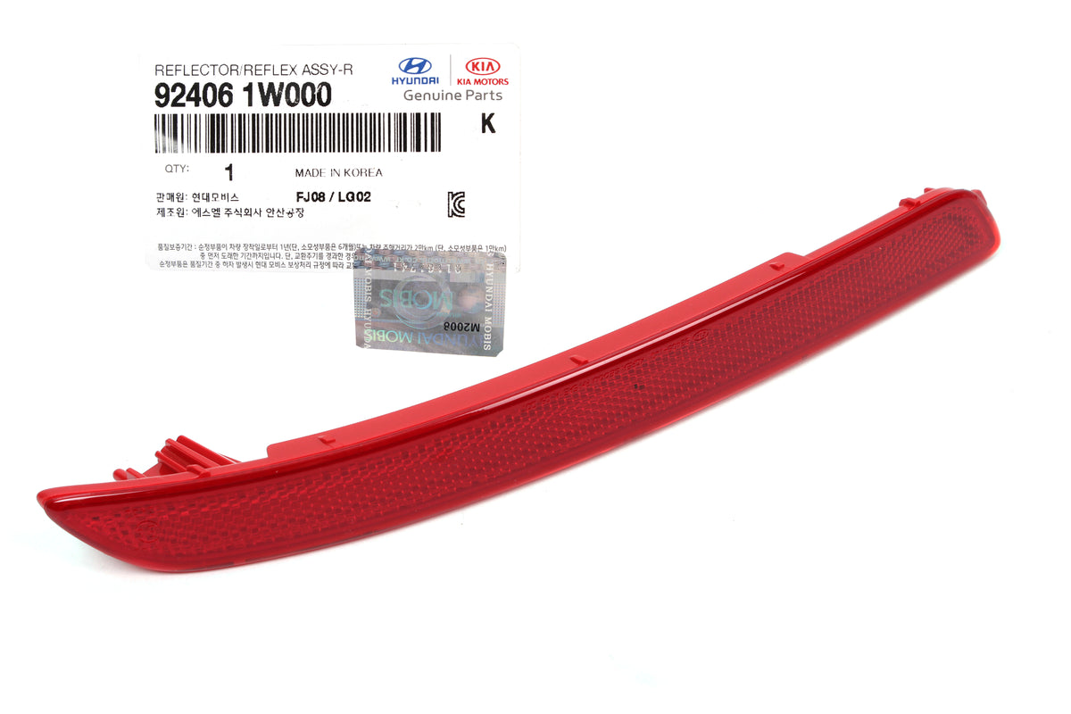 GENUINE Rear Bumper Reflector LEFT &amp; RIGHT for 2012-2015 Kia Rio Sedan