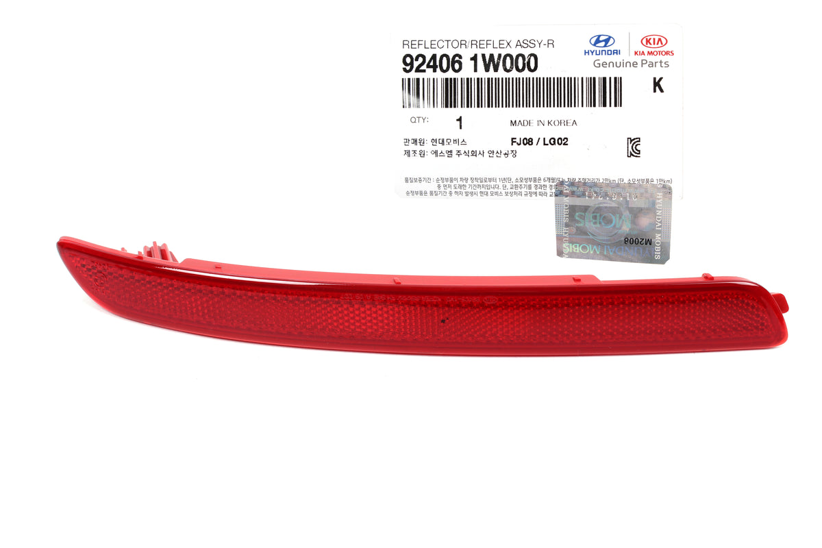 GENUINE Rear Bumper Reflector LEFT &amp; RIGHT for 2012-2015 Kia Rio Sedan