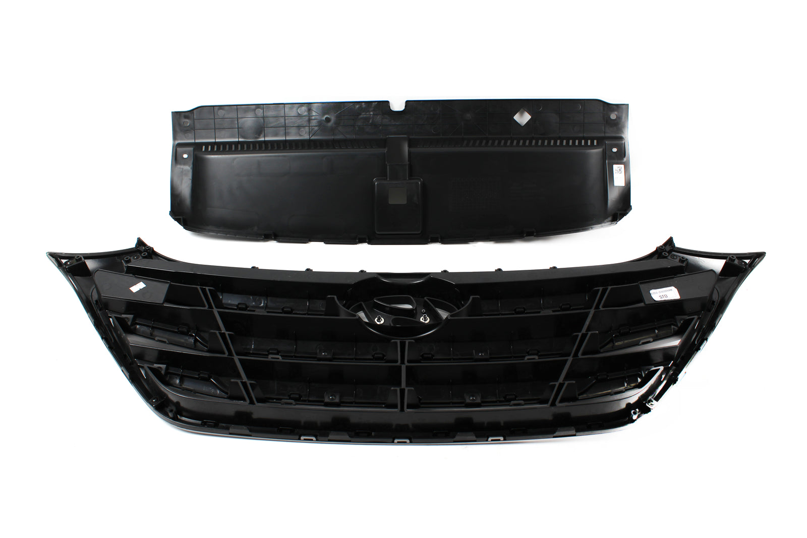 GENUINE Radiator Grille & Upper Cover for 16-18 Hyundai Tucson 86350D3000RAM