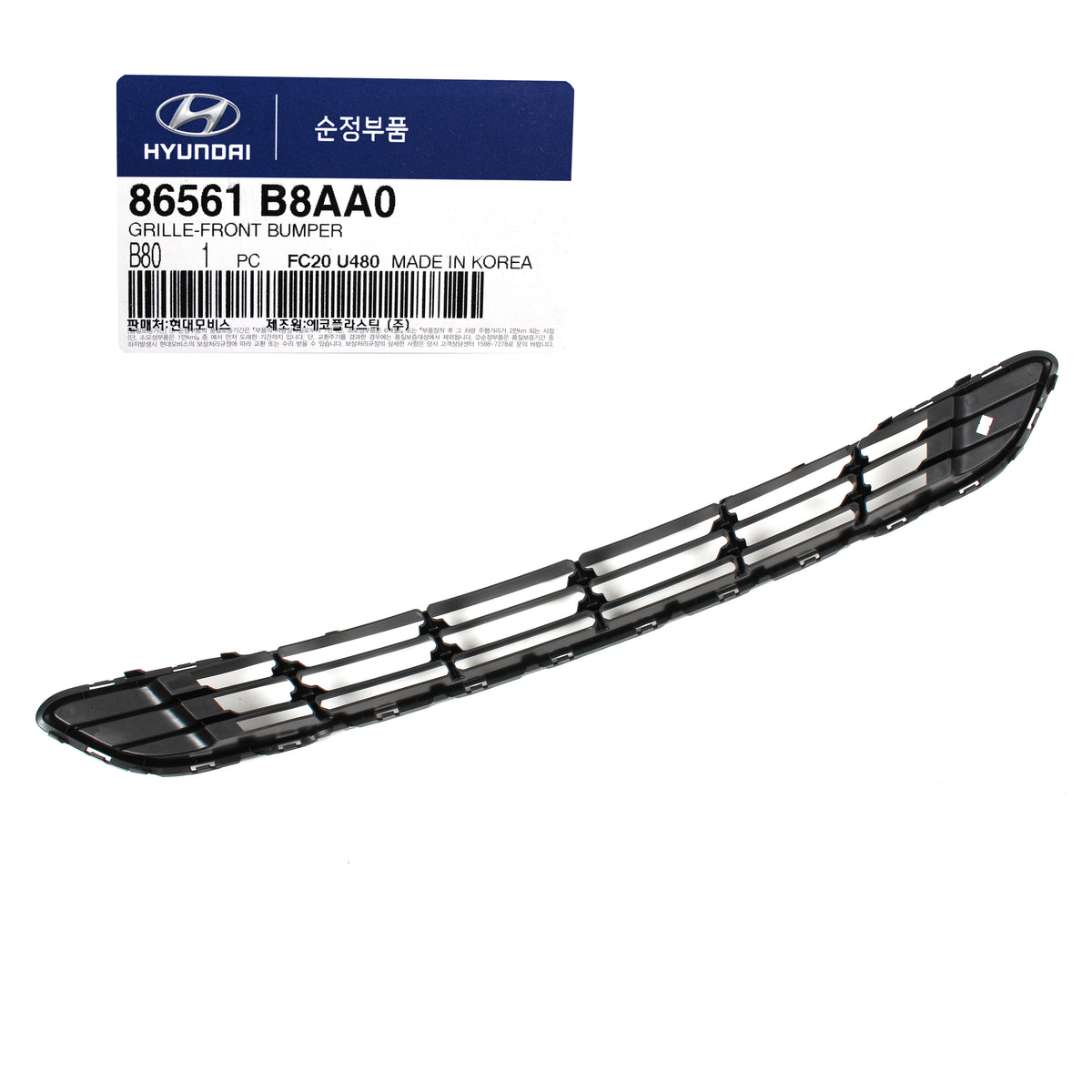 GENUINE Front Bumper Grille Lower for 2017-2019 Hyundai Santa Fe 86561B8AA0