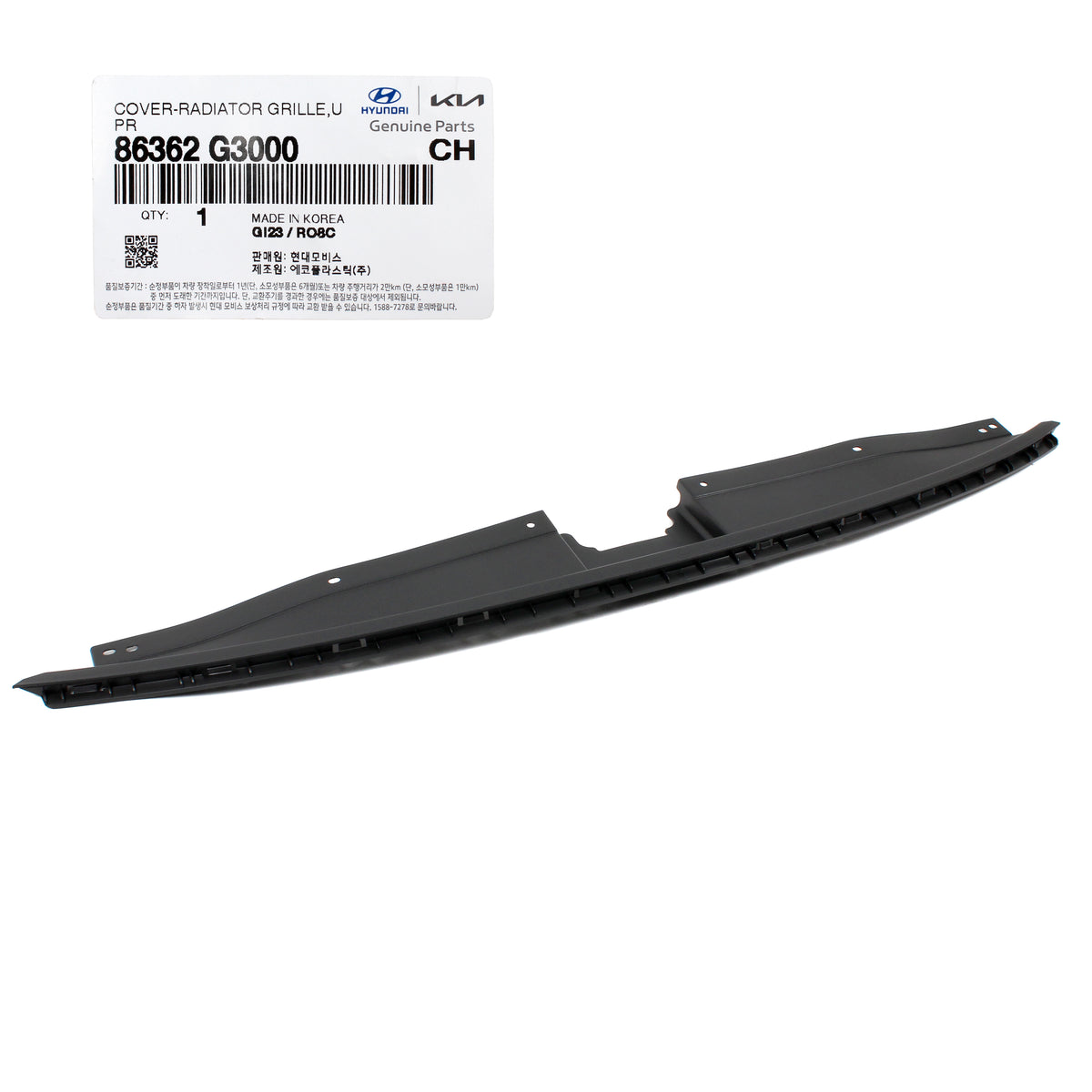 GENUINE Front Grille Upper Cover for 2018-2020 Hyundai Elantra GT 86362G3000