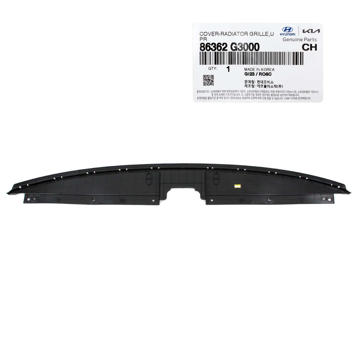 GENUINE Front Grille Upper Cover for 2018-2020 Hyundai Elantra GT 86362G3000