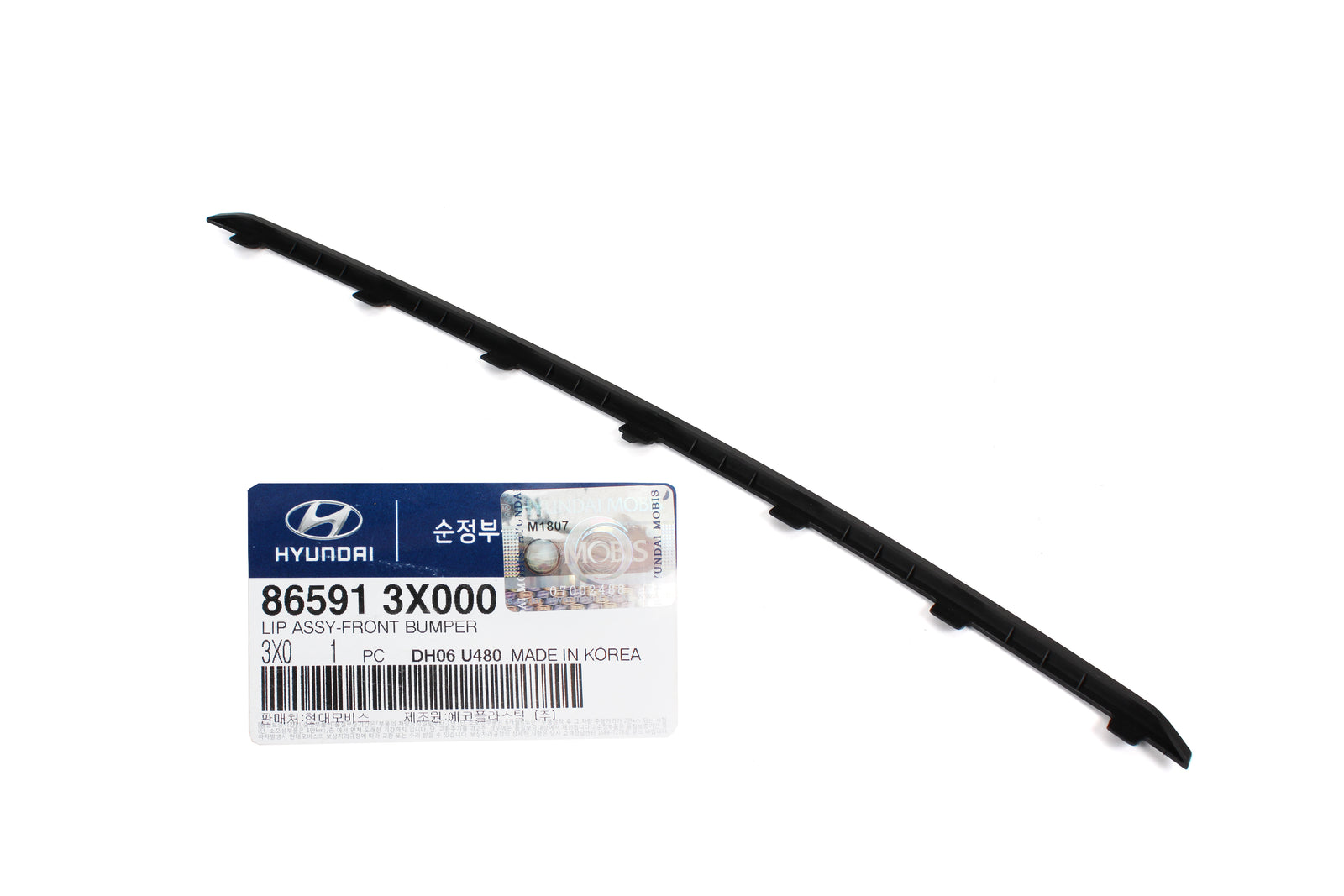 GENUINE Front Bumper Lower Spoiler Deflector for 2011-13 Elantra 865913X000