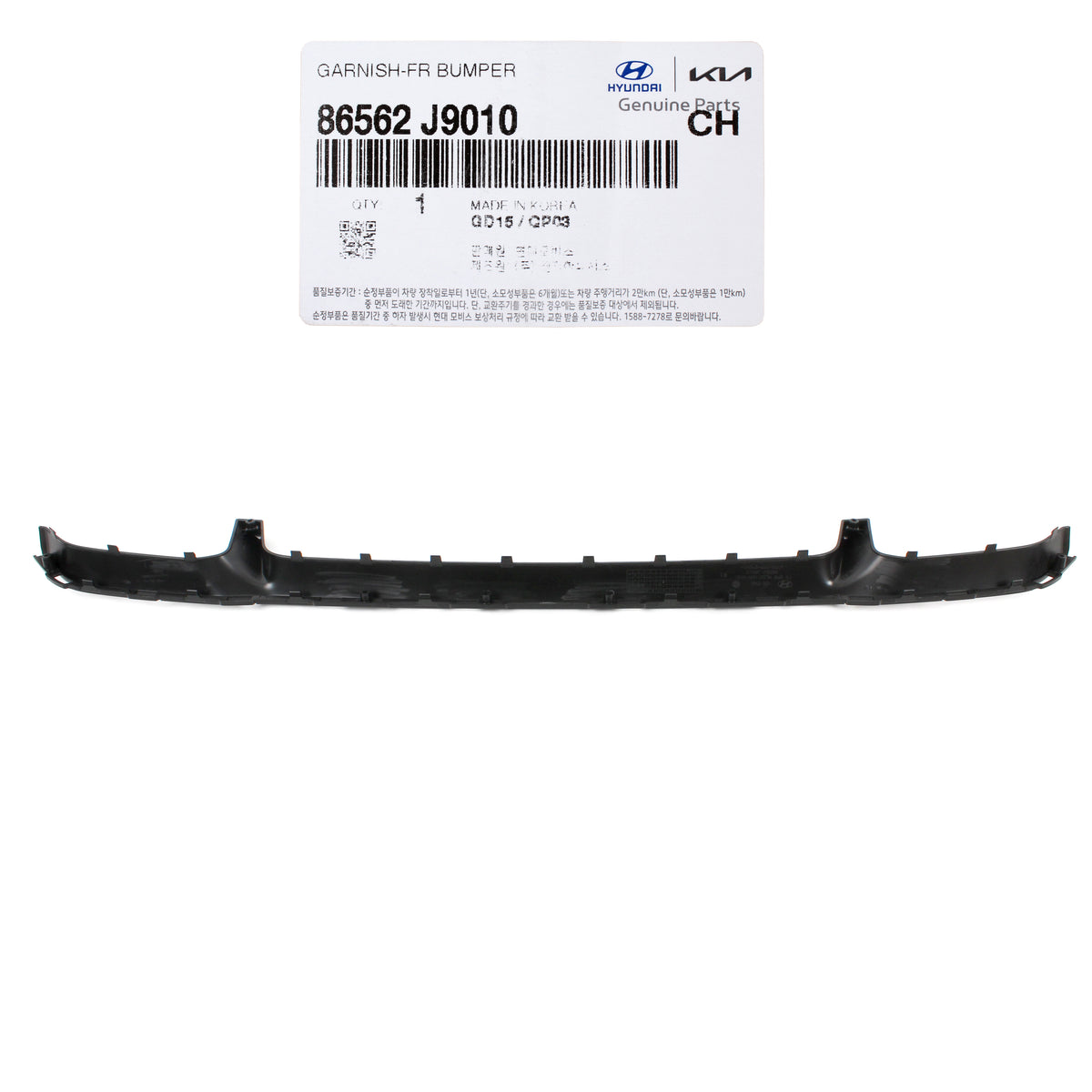 GENUINE Front Bumper Grille Set 3PCS for 2018-2021 Hyundai Kona 86360J9000