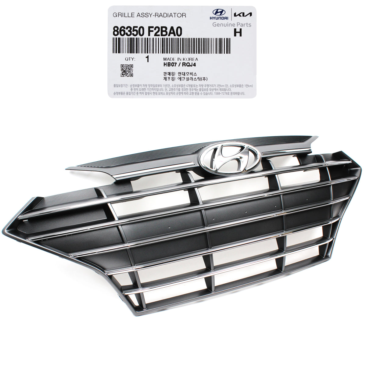 GENUINE Front Radiator Grille for 2019 2020 Hyundai Elantra Sedan 86350F2BA0