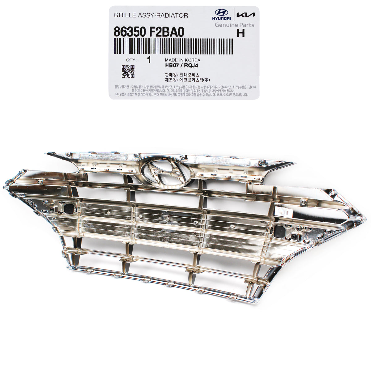 GENUINE Front Radiator Grille for 2019 2020 Hyundai Elantra Sedan 86350F2BA0