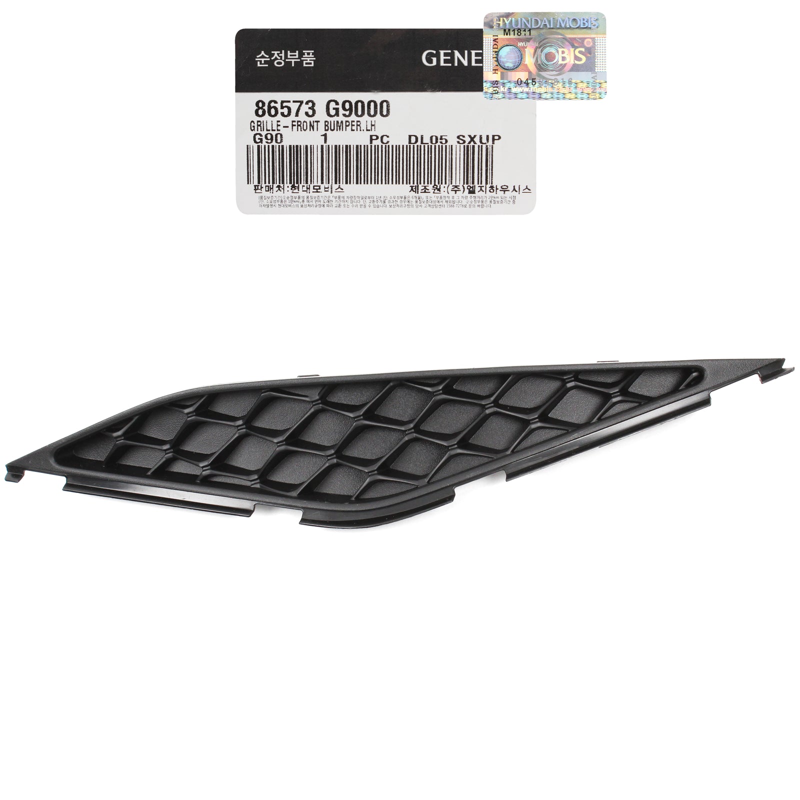 GENUINE Front Bumper Lower Outer Grille LEFT for 19-21 GENESIS G70 86573G9000