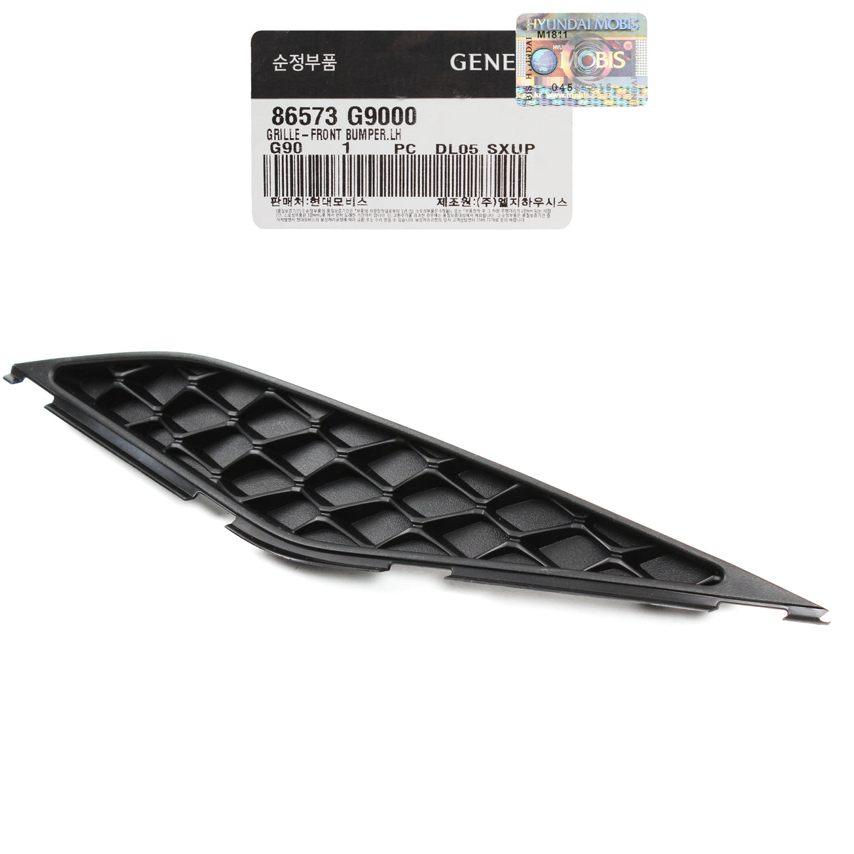 GENUINE Front Bumper Lower Outer Grille LEFT for 19-21 GENESIS G70 86573G9000