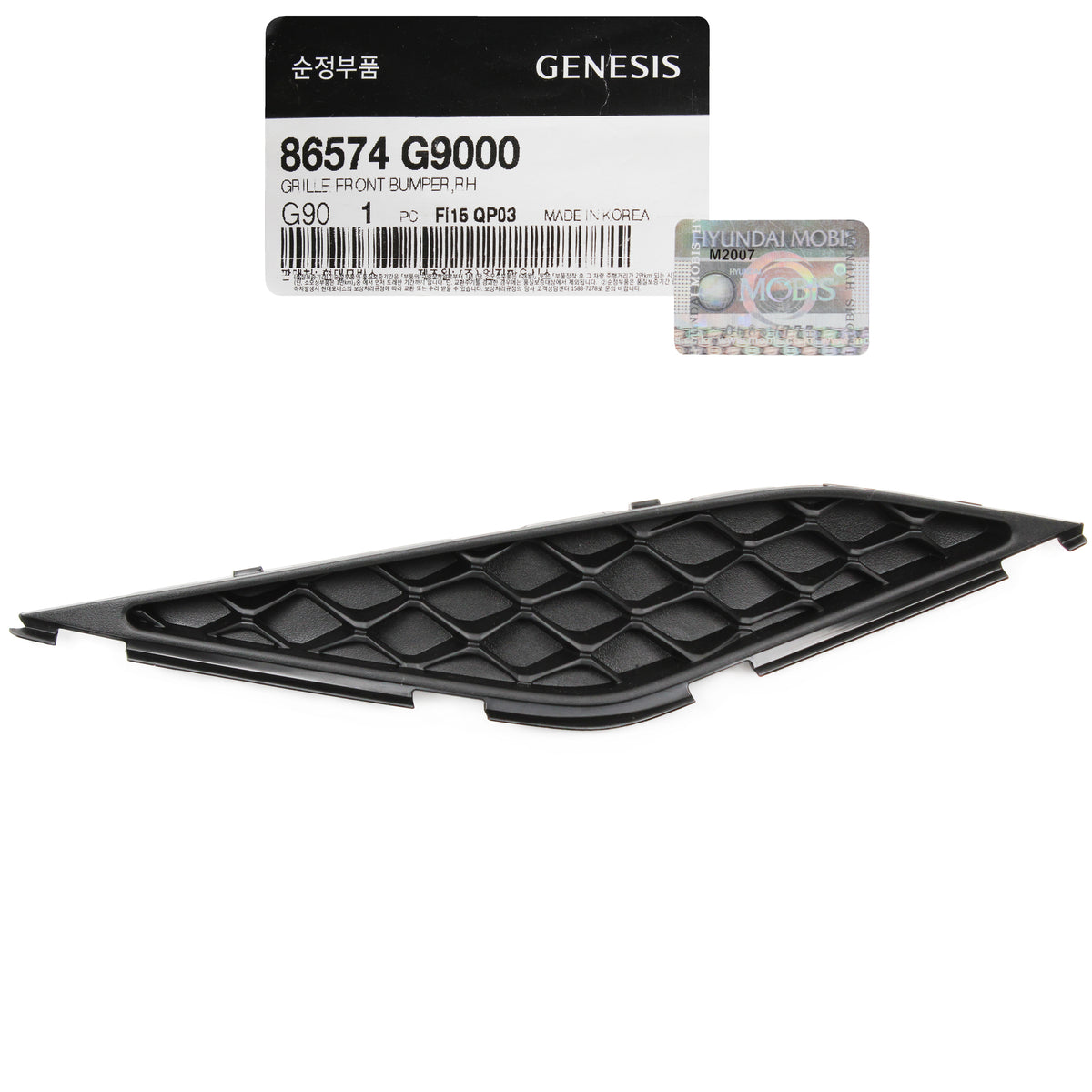 GENUINE Front Bumper Lower Outer Grille LH RH for 19-21 GENESIS G70 86574G9000