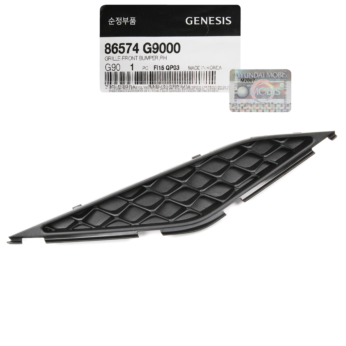 GENUINE Front Bumper Lower Outer Grille RIGHT for 19-21 GENESIS G70 86574G9000