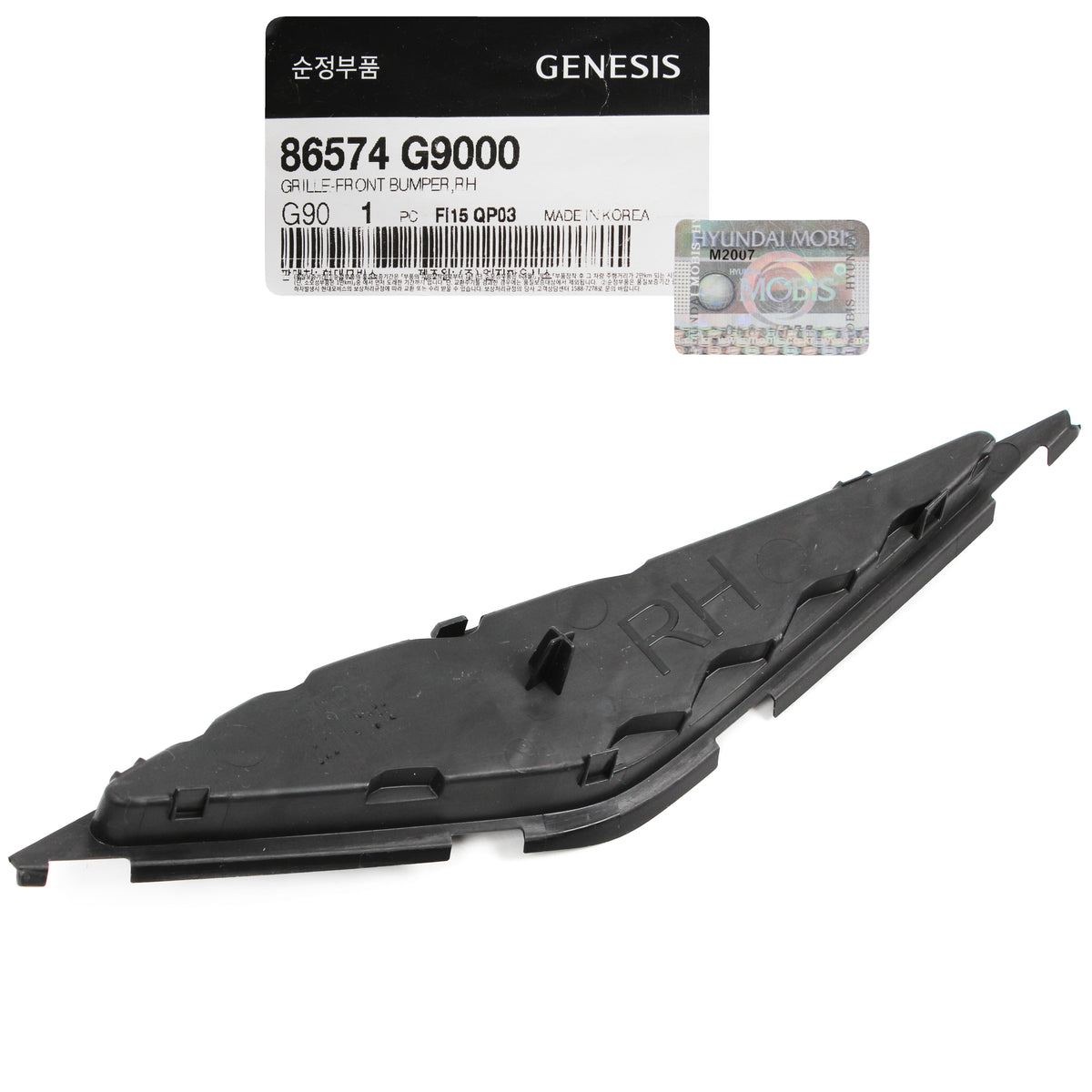 GENUINE Front Bumper Lower Outer Grille LH RH for 19-21 GENESIS G70 86574G9000