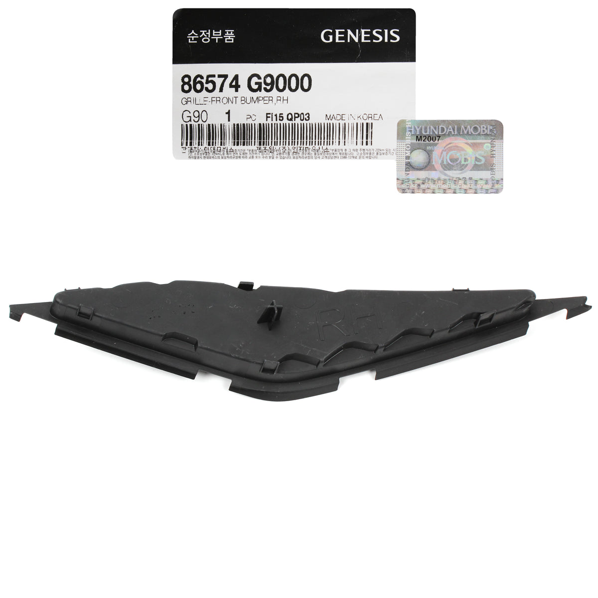 GENUINE Front Bumper Lower Outer Grille RIGHT for 19-21 GENESIS G70 86574G9000