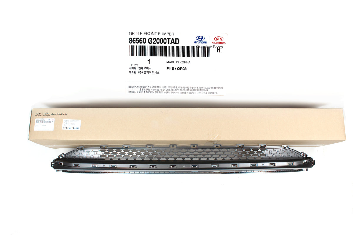 GENUINE Front Grille Upper &amp; Lower 2pcs for 2017-2019 Hyundai Ioniq OEM