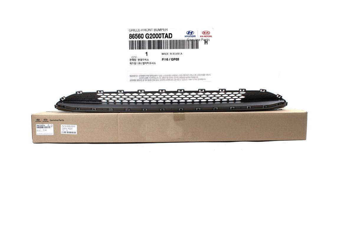 GENUINE Front Grille Upper &amp; Lower 2pcs for 2017-2019 Hyundai Ioniq OEM