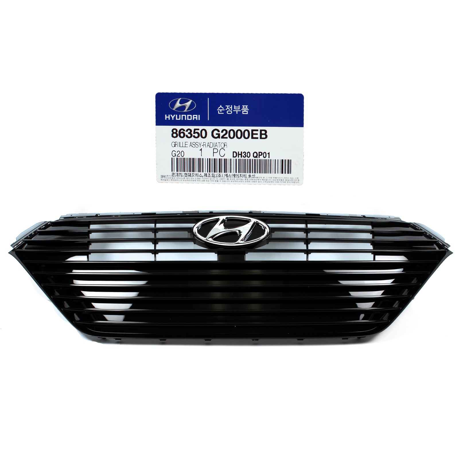 GENUINE Radiator Grille for 2017-2019 Hyundai Ioniq OEM 86350G2000EB