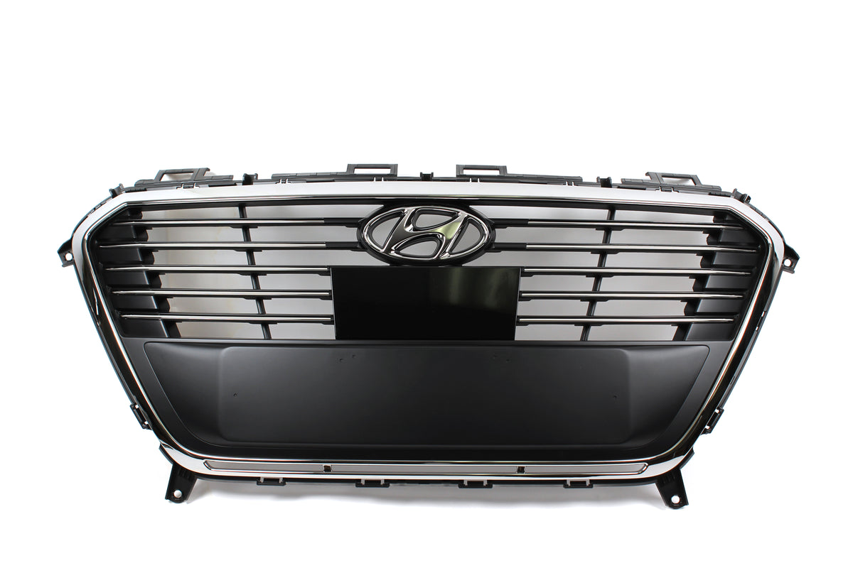 GENUINE Radiator Grille for 2016-2017 Hyundai Sonata HYBRID OEM 86350E6400