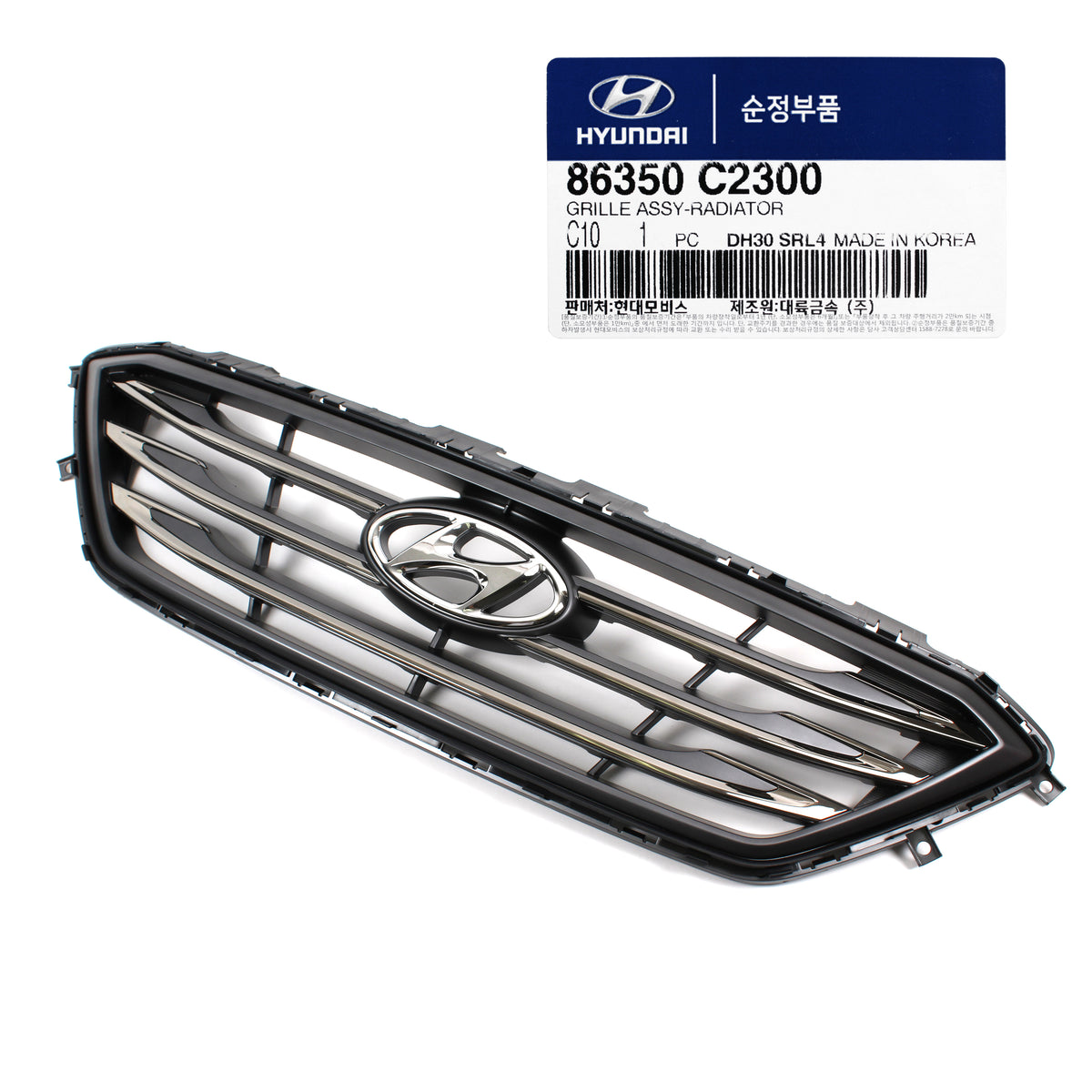 GENUINE OEM Radiator Grille for 2015-2017 Hyundai Sonata Turbo OEM 86350C2300