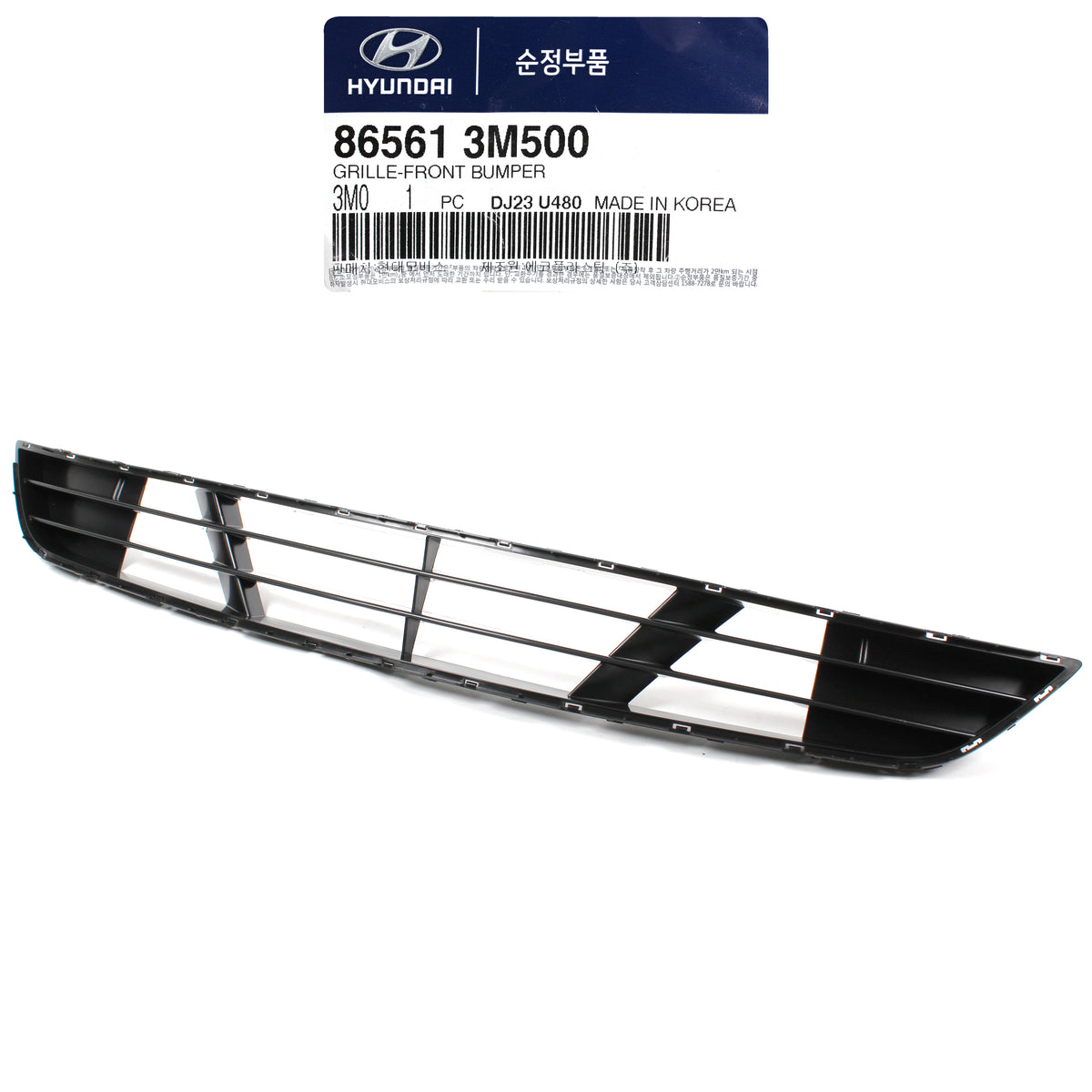 GENUINE Grille Front Bumper Lower for 12-14 Hyundai Genesis OEM 865613M500