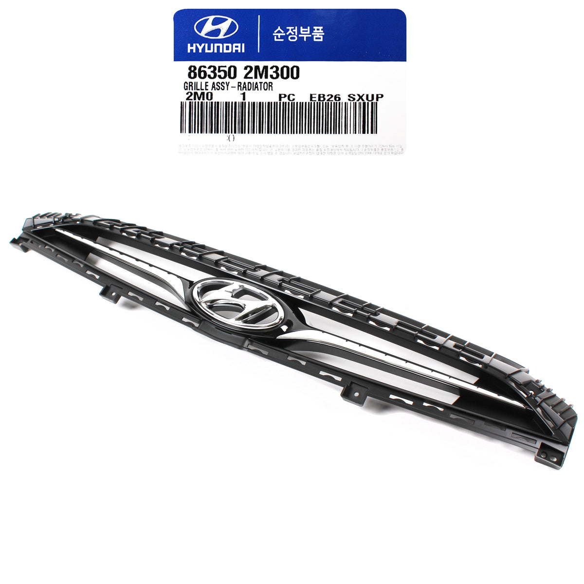 Radiator Grille &amp; UPPER COVER GENUINE for 2013-2016 Hyundai Genesis Coupe