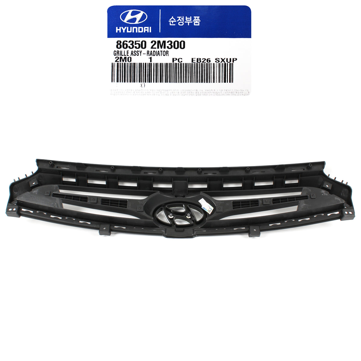 Radiator Grille &amp; UPPER COVER GENUINE for 2013-2016 Hyundai Genesis Coupe