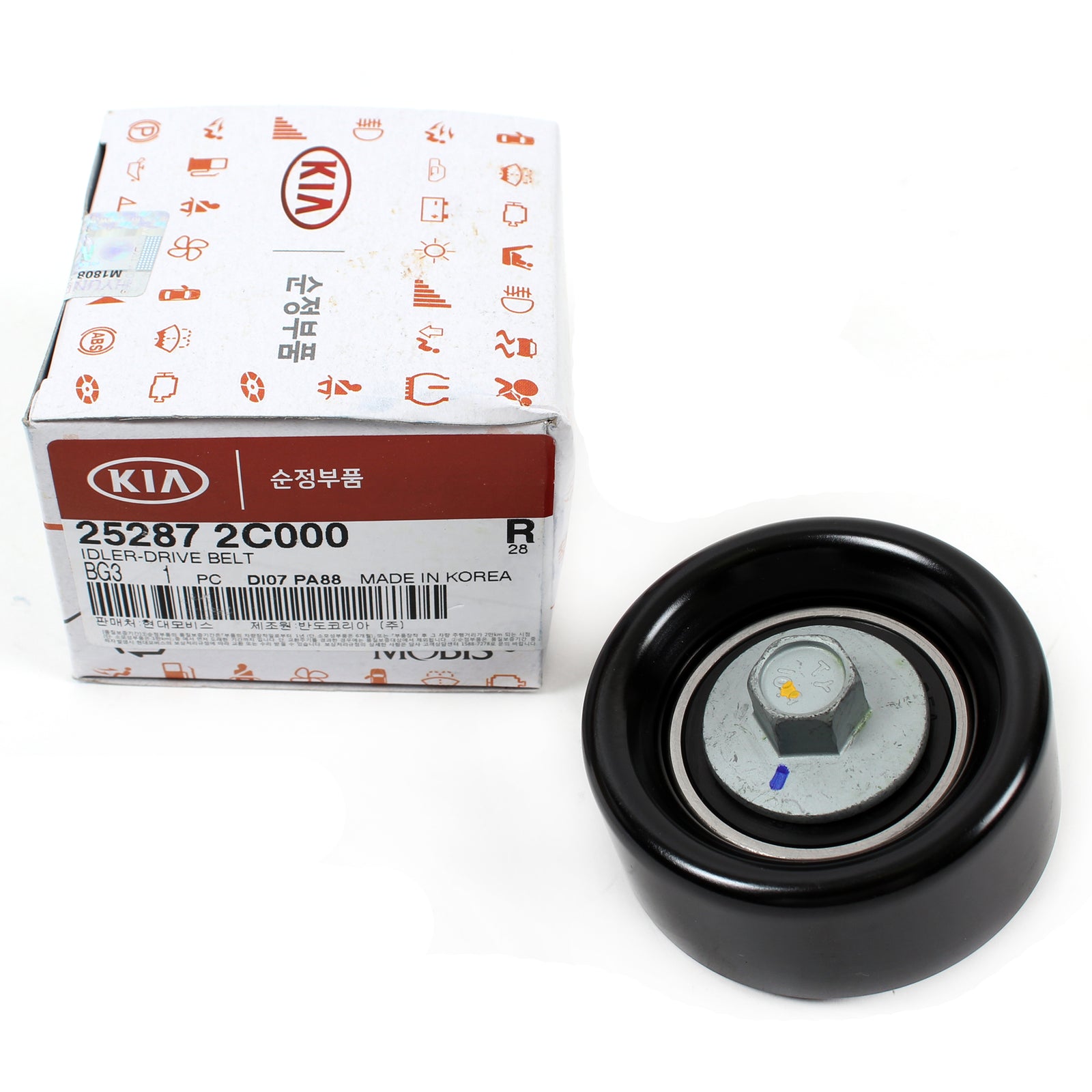 GENUINE Belt Idler Pulley for 2010-14 Hyundai Genesis Coupe 2.0L 252872C000