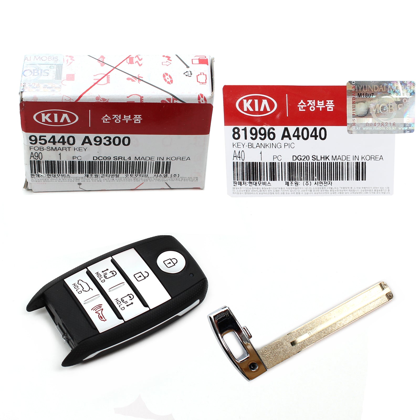 GENUINE FOB Remote Smart Key Power Sliding Door for 15-18 Kia Sedona 95440A9300