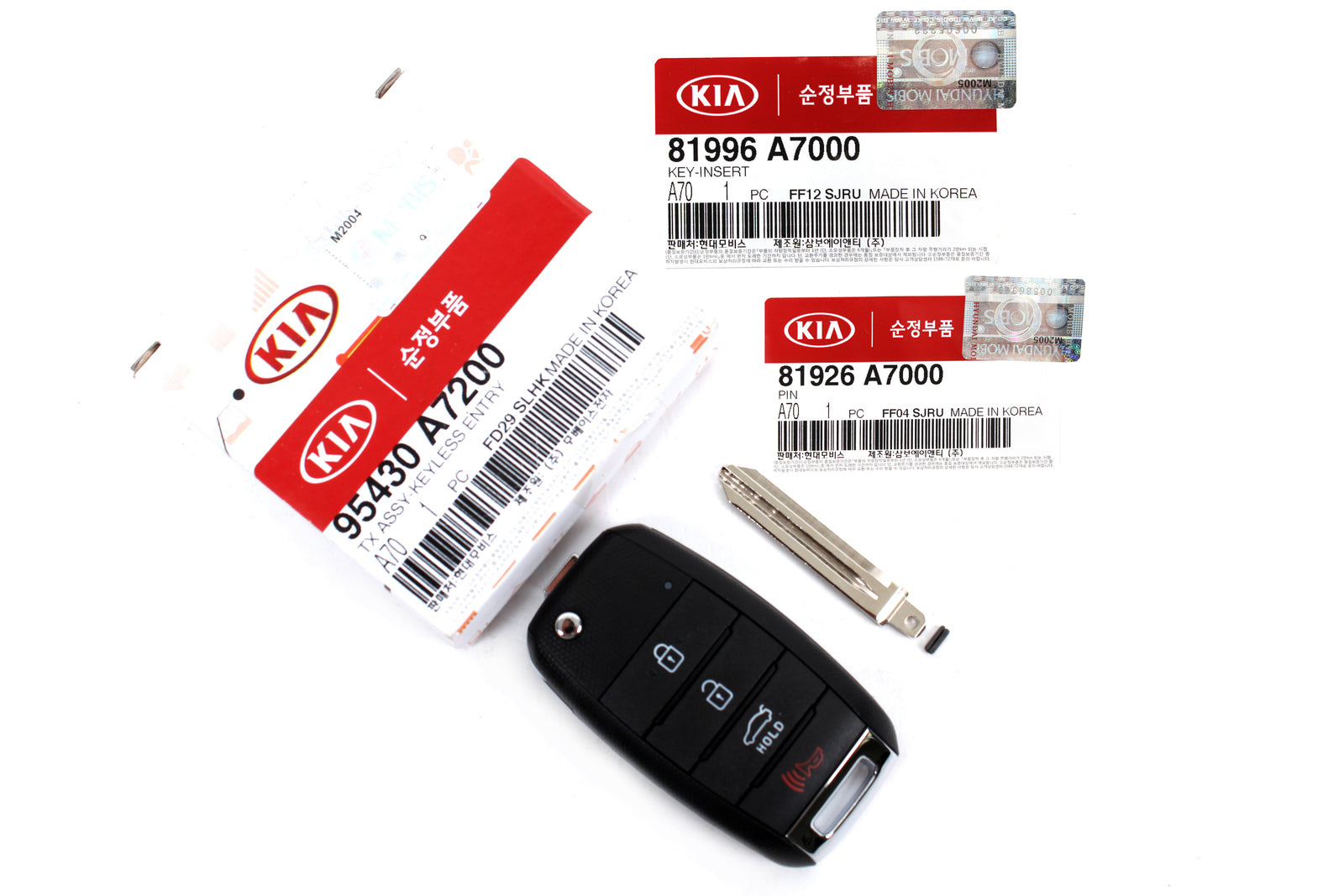 GENUINE FOB Flip Keyless Remote Control for 2017-2018 Kia Forte 95430A7200