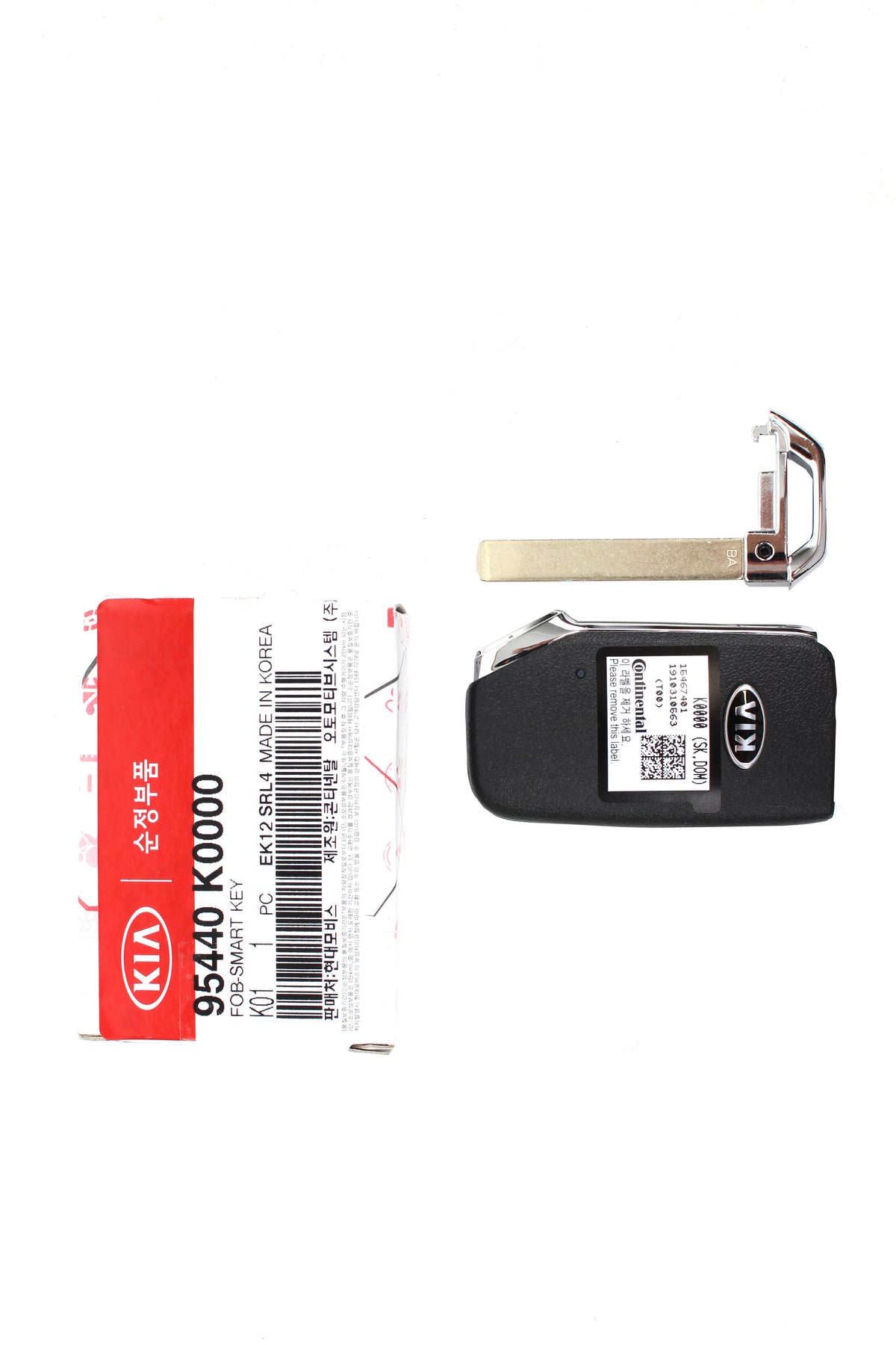 GENUINE FOB Smart Remote &amp; Blanking Key for 2019 2020 Kia Soul 95440K0000