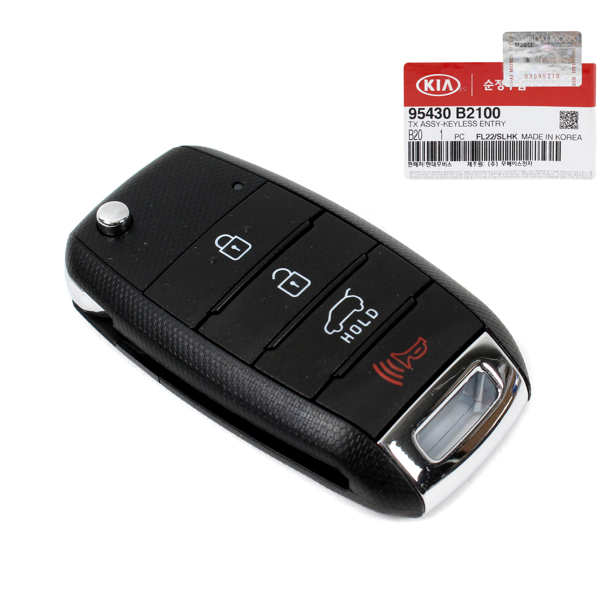 GENUINE FOB Smart Key Remote for 14-19 Kia Soul 95430B2100 81996A4000