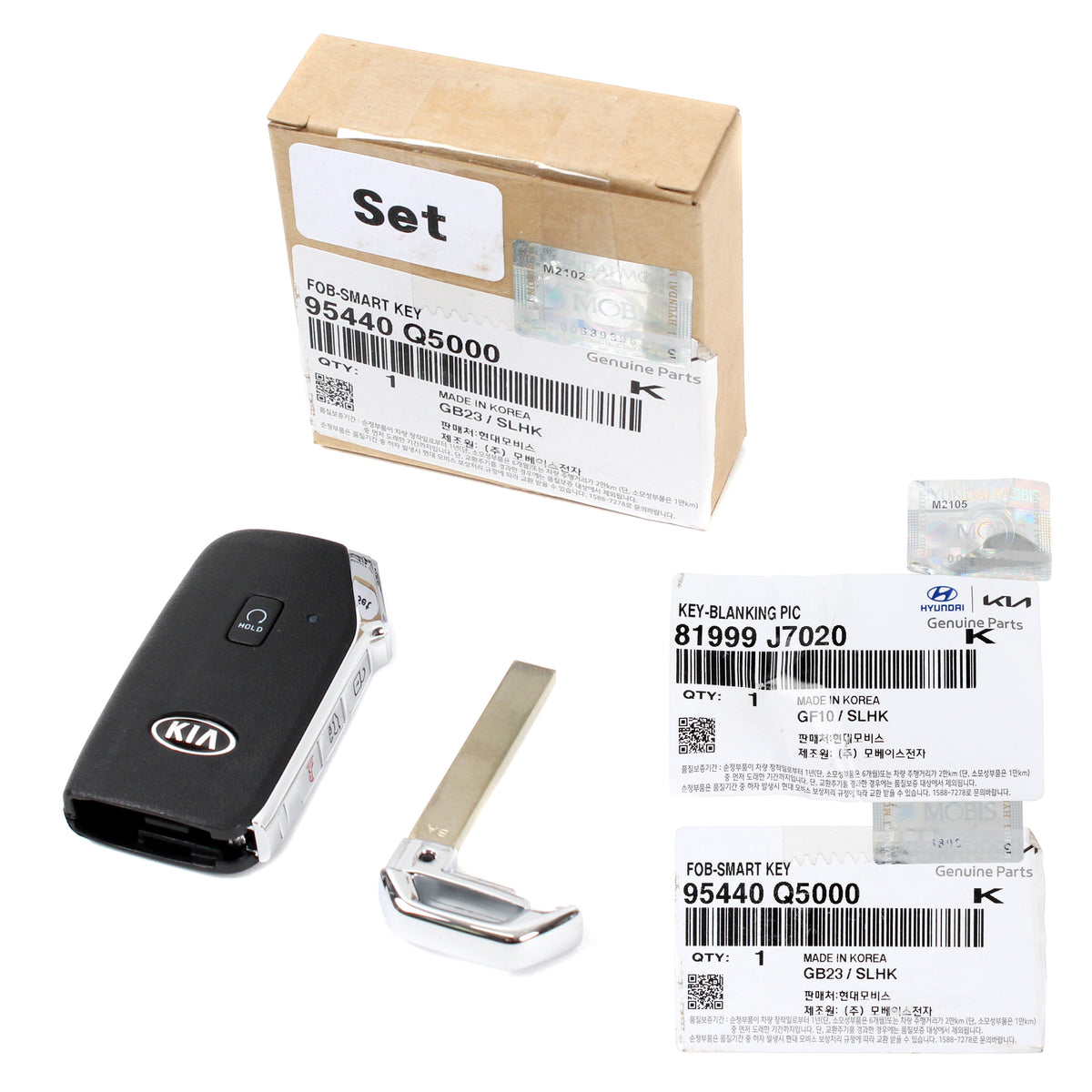 GENUINE FOB Smart Key Remote For 20-21 Kia Seltos 95440Q5000 81999J702 ...