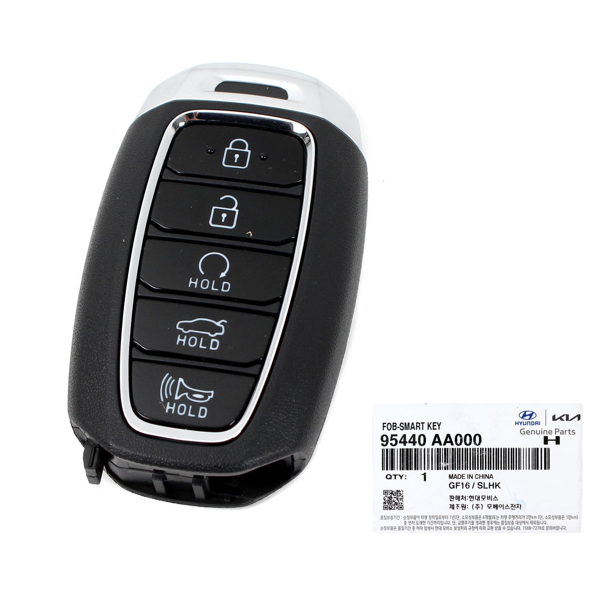 GENUINE FOB Smart Remote Control &amp; Blanking Key for 2021 Hyundai Elantra