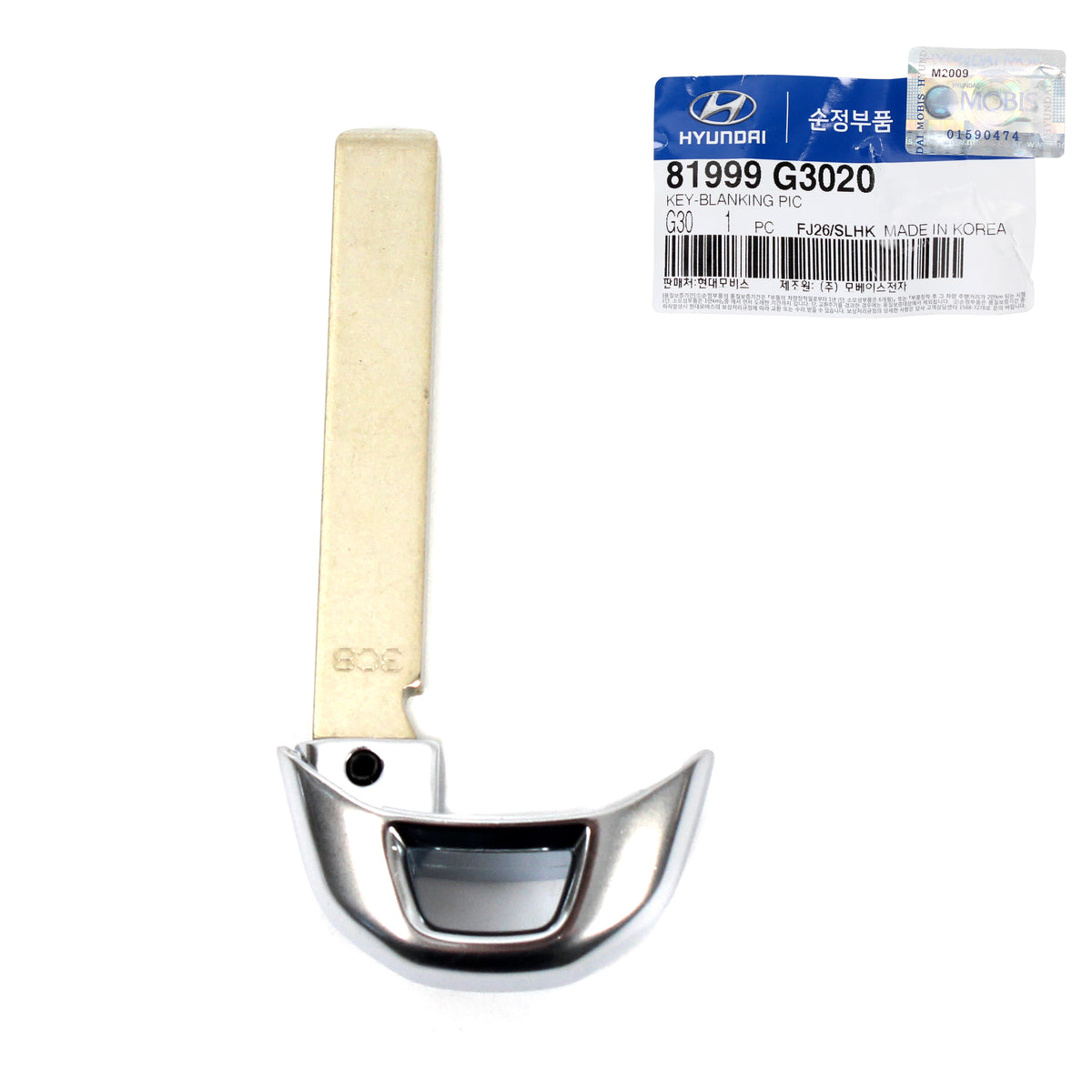 GENUINE FOB Smart Remote Control &amp; Blanking Key for 2021 Hyundai Elantra