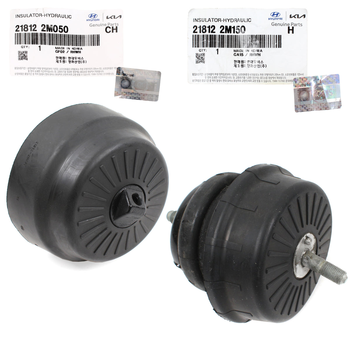 OEM Hydraulic Insulator Mount LH &amp; RH for 13-14 Genesis Coupe 2.0L 218122M050