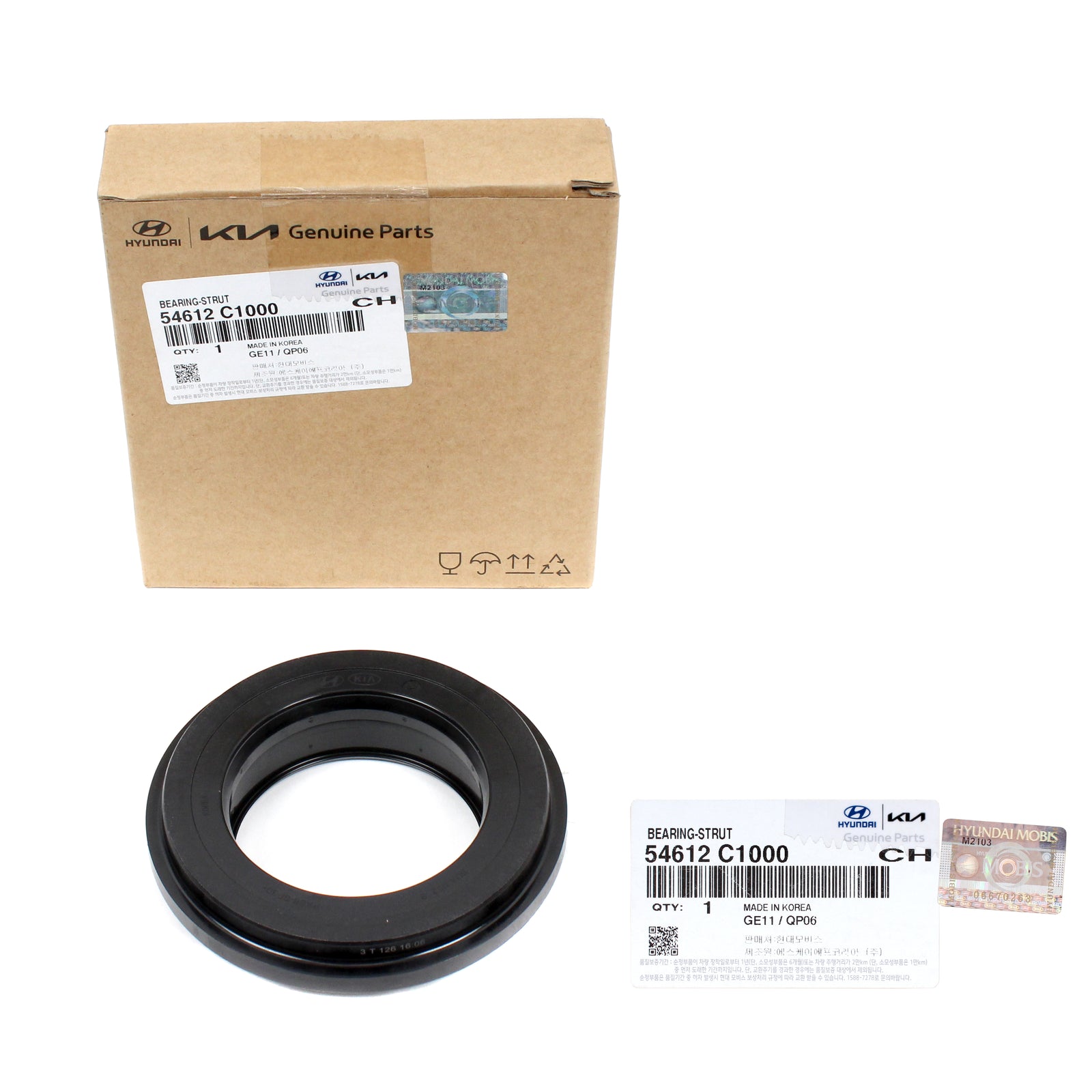 GENUINE FRONT Strut Bearing for 15-20 Hyundai/Kia 1.4L 1.6L 2.0L 2.4L