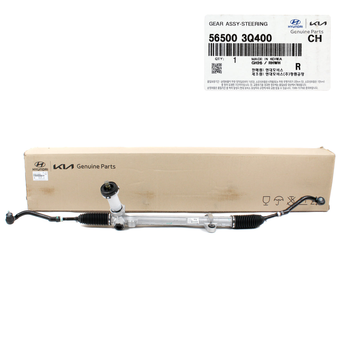 GENUINE Steering Gear Rack &amp; Pinion for Azera Sonata Cadenza Optima 565003Q400