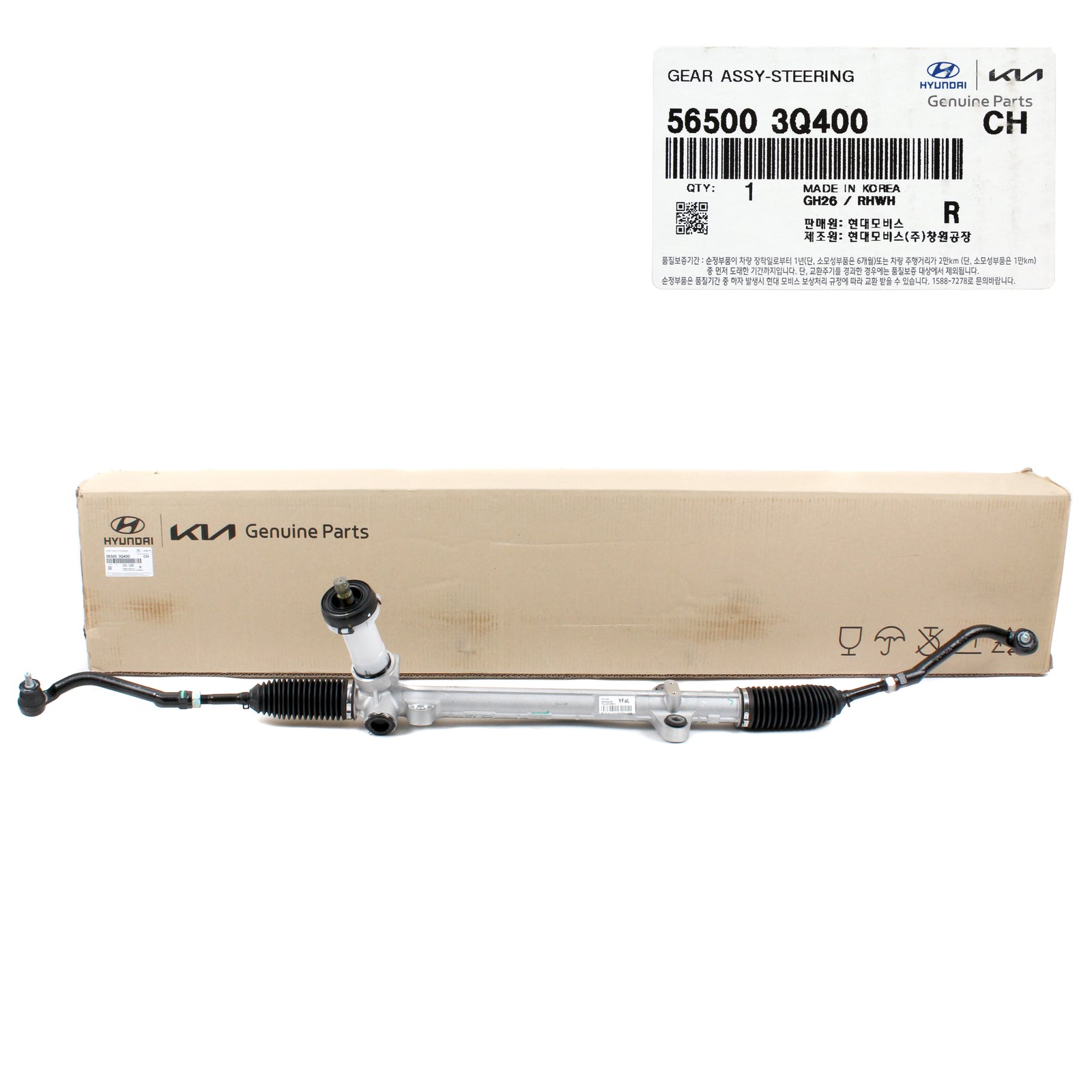 GENUINE Steering Gear Rack & Pinion for Azera Sonata Cadenza Optima 565003Q400