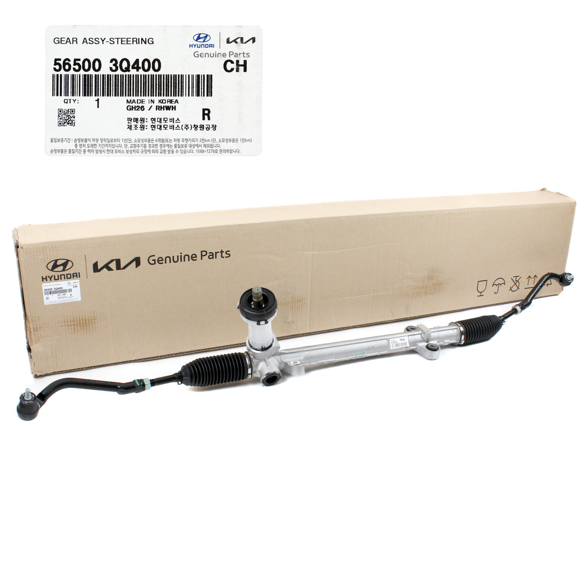 GENUINE Steering Gear Rack &amp; Pinion for Azera Sonata Cadenza Optima 565003Q400