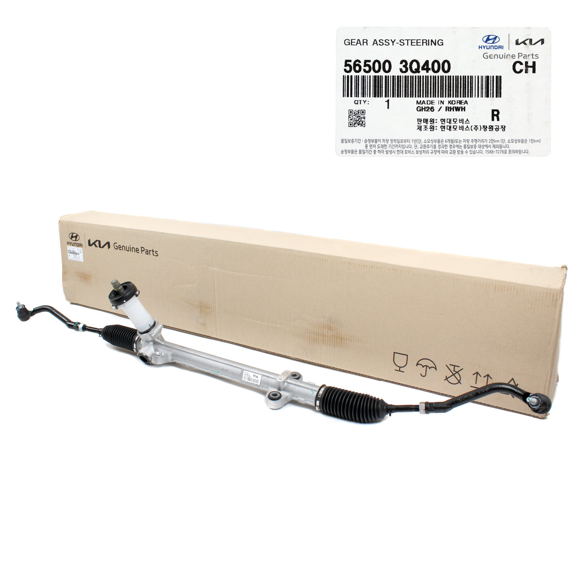 GENUINE Steering Gear Rack &amp; Pinion for Azera Sonata Cadenza Optima 565003Q400