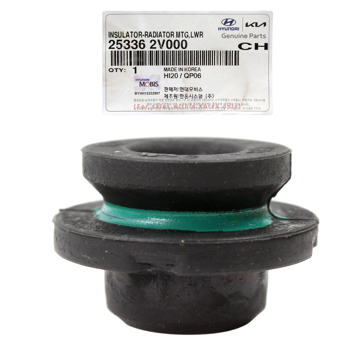 GENUINE Radiator MTG Lower Insulator for 11-22 Accent Elantra Veloster Venue