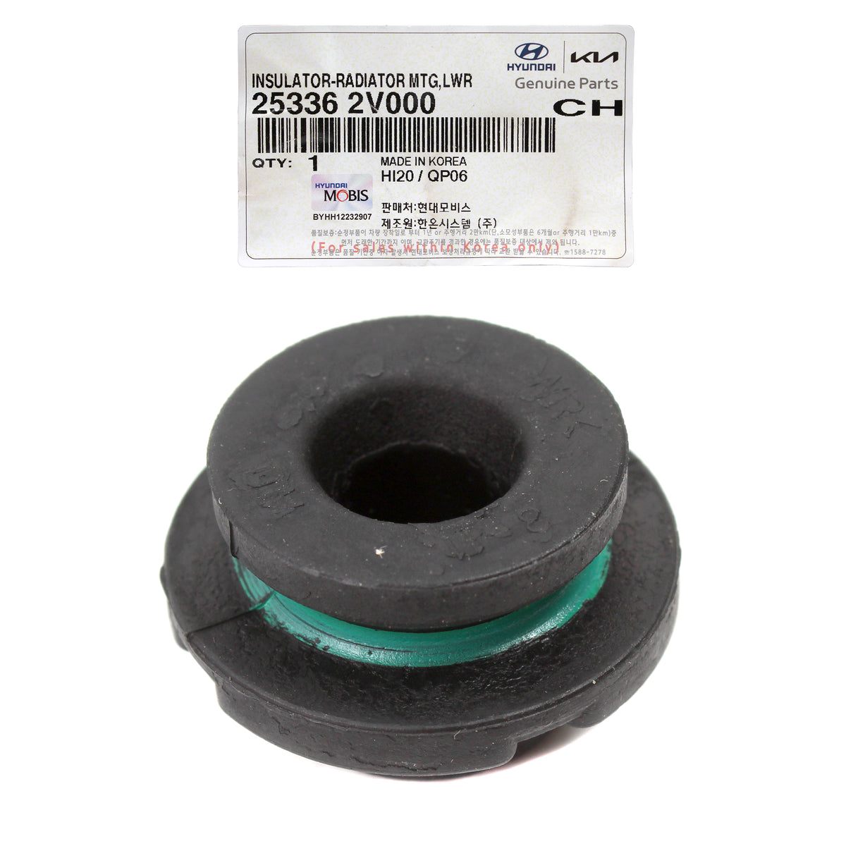 GENUINE Radiator MTG Lower Insulator for 11-22 Accent Elantra Veloster Venue