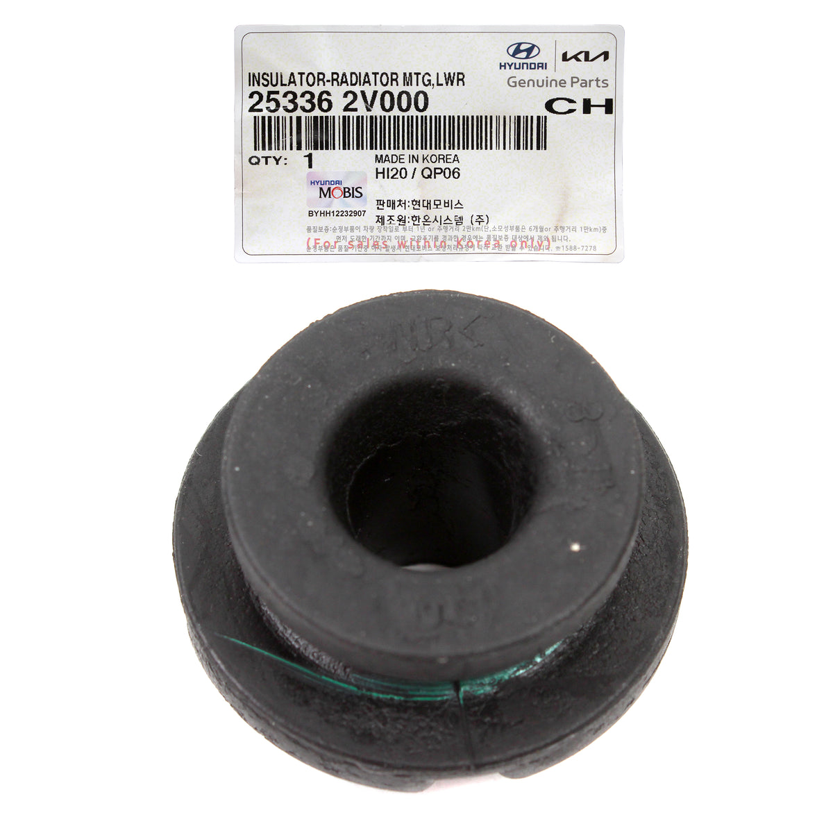 GENUINE Radiator MTG Lower Insulator for 11-22 Accent Elantra Veloster Venue