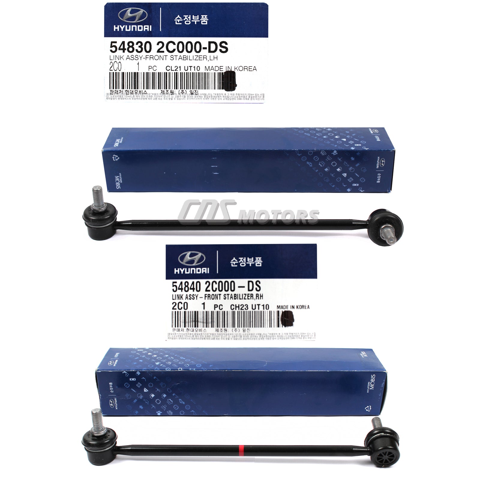 GENUINE Stabilizer Bar Link FRONT LH+RH for 03-08 Hyundai Tiburon 548302C000