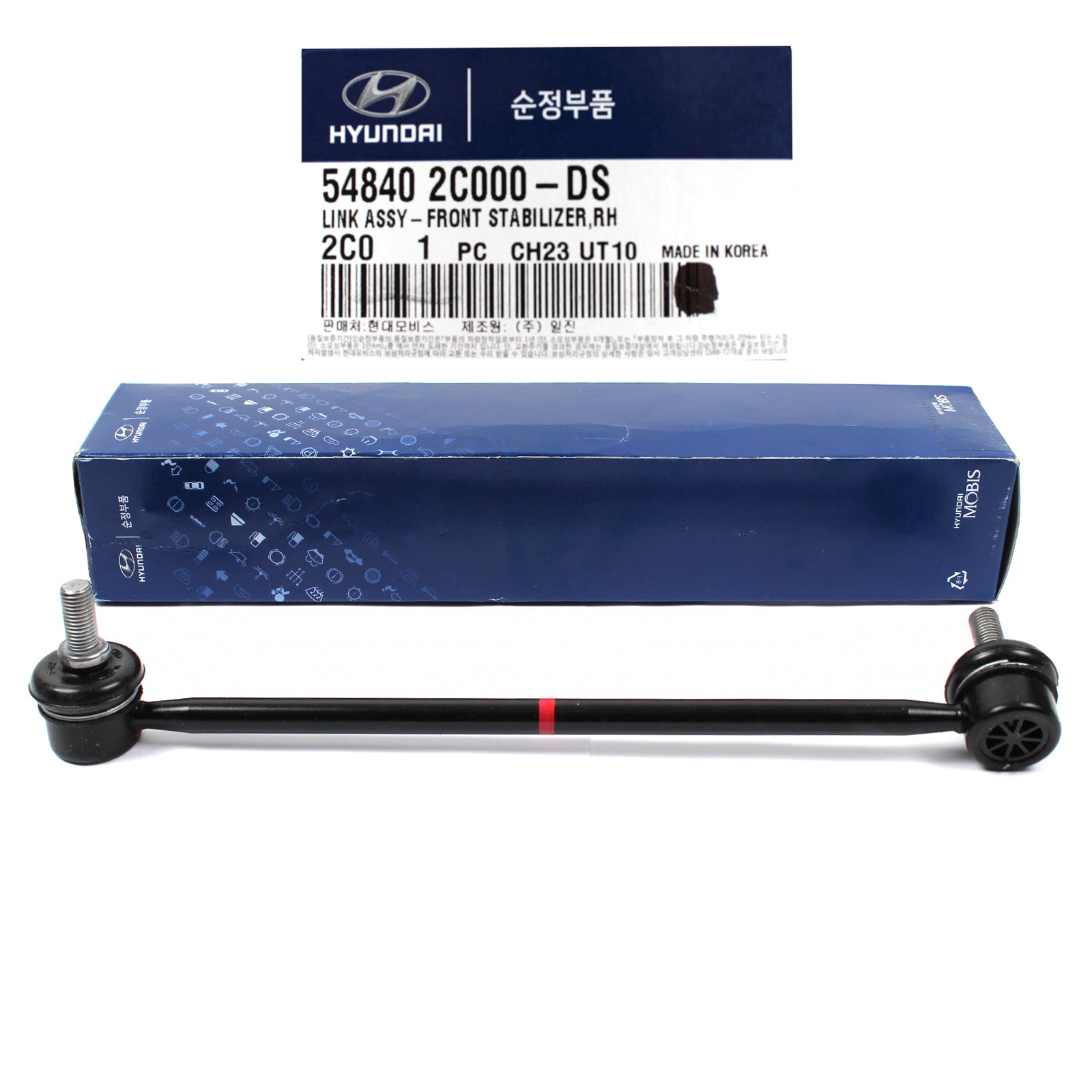 GENUINE Stabilizer Bar Link FRONT RIGHT for Hyundai Tiburon OEM 548402C000